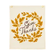 Give Thanks Canvas Banner