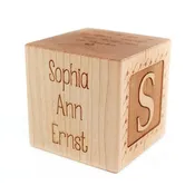 Baby Memorial Keepsake Block