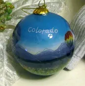 Colorado Summer Christmas Ornament