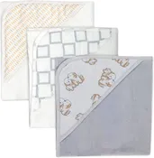 Baby Essentials 6-Pieces Hooded Towel and Washcloths
