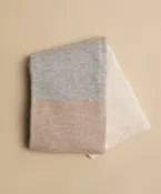 Alpaca Colorblock Throw