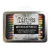 Distress Watercolor Pencils - Set 4