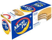 BAKERY FRESH Double Decker Sleeve MoonPie - Banana