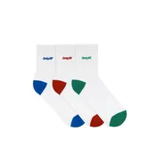 3-Pack Core Logo Half Crew Socks