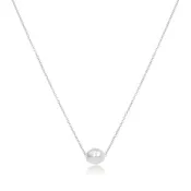 16" STERLING PEARL ADMIRE NECKLACE