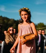 Child's Flower Crown — little farmhouse flowers