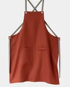 Crossback Linen Apron