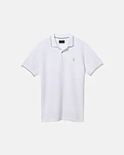 Classic White Alfré Pique Polo