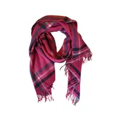 Standard Form Gingham Grid Blanket Scarf