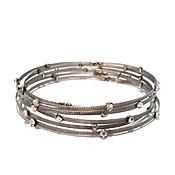 Beautiful Illusion Bracelet 3598: Clear / Silver