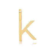 14K INITIAL CHARM