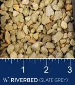 3/8″ Riverbed (Slate Grey)