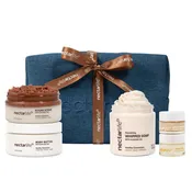 Cinnamon Vanilla Pouch Gift Set - Dark Denim
