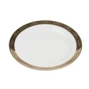 Cotillion Platinum with Gold Luncheon Plate 9"