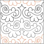 Antique Lace Border Pantograph