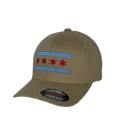 Chicago Flag Flexfit Hat