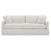 89″ Lilah Bench Slipcovered Express Sofa