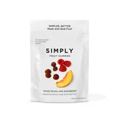 All Natural Fruit Gummies - Peach Raspberry