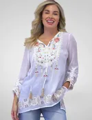 Aelly Blouse in White