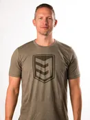 3V Gear Shield Tee - Olive Green