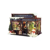 DIY Miniature House Model Building Kit | Christmas Wonderland