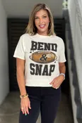 Bend & Snap Football Graphic Tee