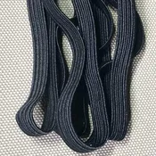 Bartact Braided Elastic 1/4" Black