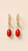 Americana Huggies in Red Coral