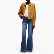 '7 For All Mankind' Women's Gale Dojo 34" - Blue