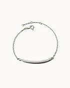 0.2 ct Ott 14k White Gold Delicate Bracelet in White Diamond