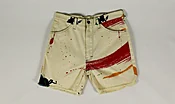 1970s Woolco Frayed Denim Walk Shorts — TRASH