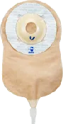 1 1/8" Opng, Shal Cnvx w/Skin Shield Barr Uro Pchs, BX/10