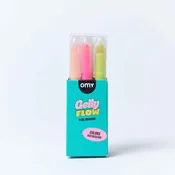 9 Gelly Flow Gel Crayons