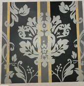 Blue Damask