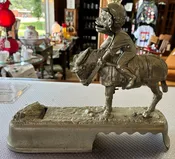 Vintage Mechanical Bank 'Always Did 'Spise a Mule'