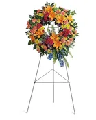 Colorful Serenity Wreath — Black Eyed Susan's Flowers & Plants
