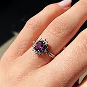 10K Gold Jewel Diana Diamond Ring