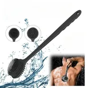 Long Handle Bath Brush Bathroom Body Brushes Back Ball Brush Mud Back Scrubber Shower Massage Brush Exfoliation Bathroom Tools