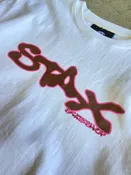 Pink Script 91' White Tee