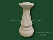 21″ SWIRL BIRDBATH PEDESTAL