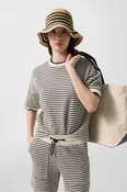 Jacquard-Jersey-Shirt Sophie