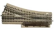 0-72 3-Rail Roadbed Switches -- 0-72 Right Hand Switch