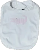 A for Avery Alligator Bib