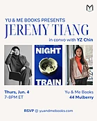Book Talk | Night Train, Translated by Jeremy Tiang
