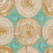 Modernist by Joel Dewberry : Tree Ring Bling in Dijon : Free Spirit