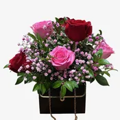Stylish Rose in a bag