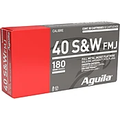 Aguila 40 S&W 180GR FMJFN
