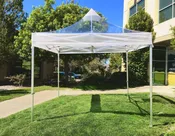 10×10 Commercial Clear Popup Tent