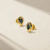 Aurum Marquise Alexandrite Stud Earrings