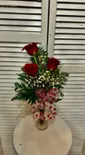 Three Rose — The Natural Nook Flower Shop